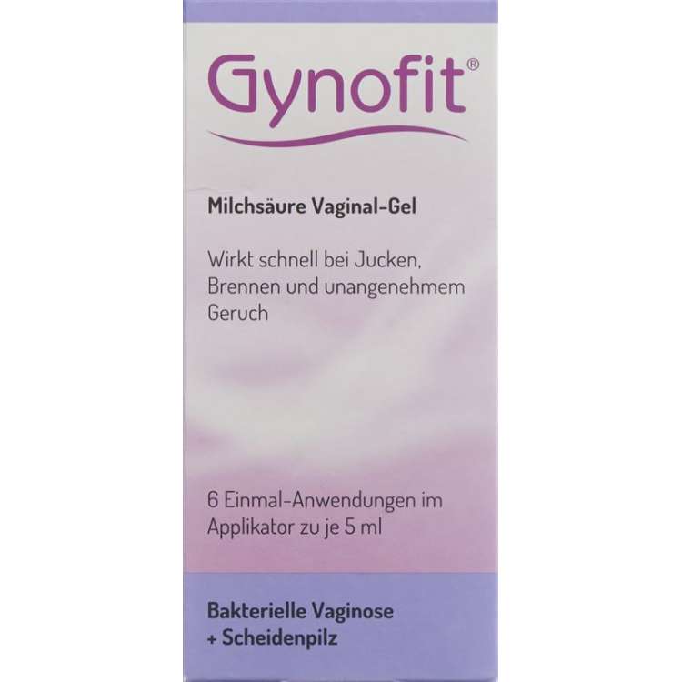 Gynofit Milchsäure-Gel Żel dopochwowy 6 x 5 ml