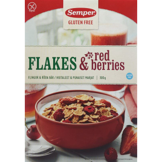 Semper Flakes Red Berries без глутен 300гр
