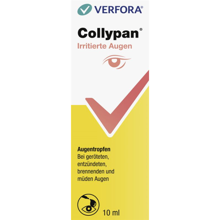 Collypan irritated eyes Gd Opht Fl 10 ml