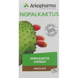 Arkocaps Nopalkaktus Kaps pflanzlich 45 Stk
