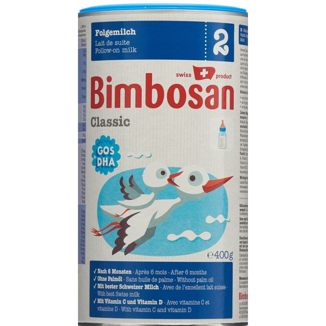 Bimbosan Classic 2 follow-on milk Ds 400 g