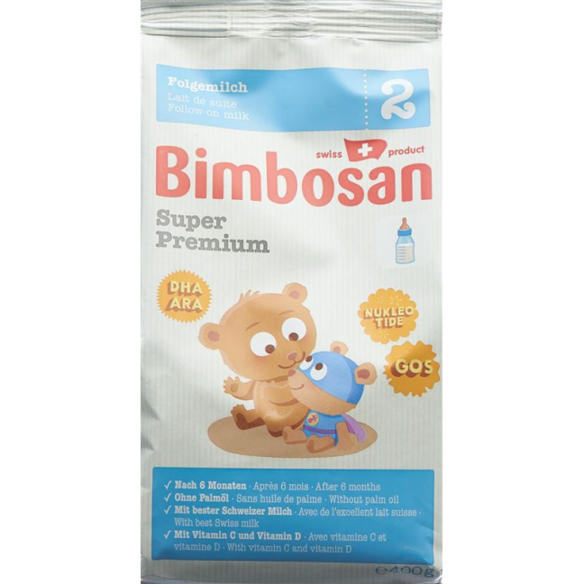 Bimbosan Super Premium 2 follow-on milk refill 400 g