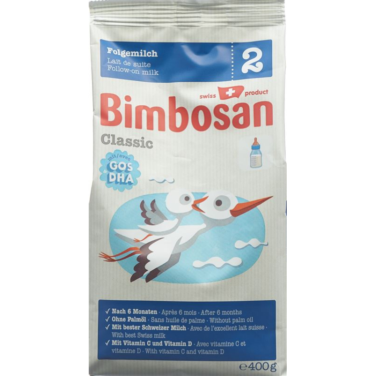 BIMBOSAN Classic 2 Folgemilch լիցքավորում