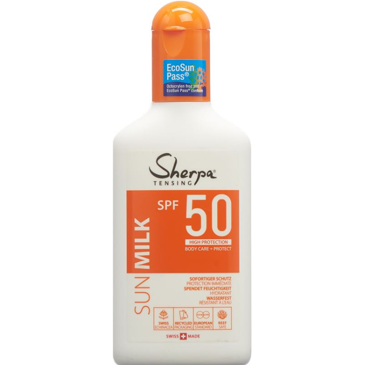 SHERPA TENSING Mleko za sončenje SPF 50 175 ml