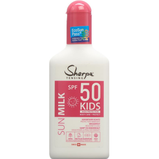 SHERPA TENSING leite solar FPS 50 Kids 175 ml