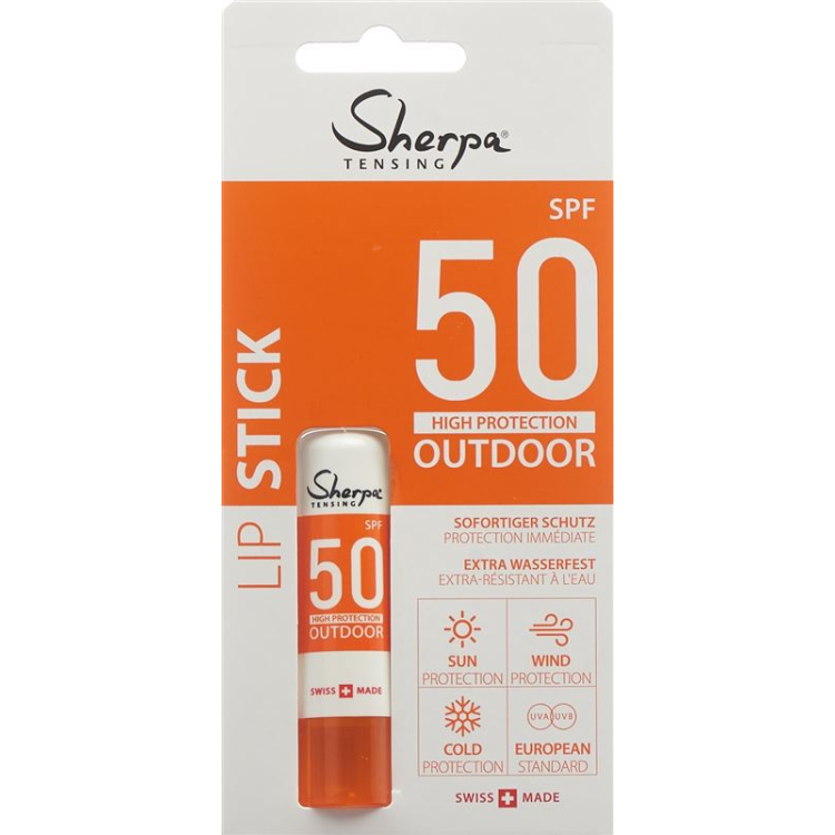 SHERPA TENSING Уруулын будаг SPF 30 4.8 гр