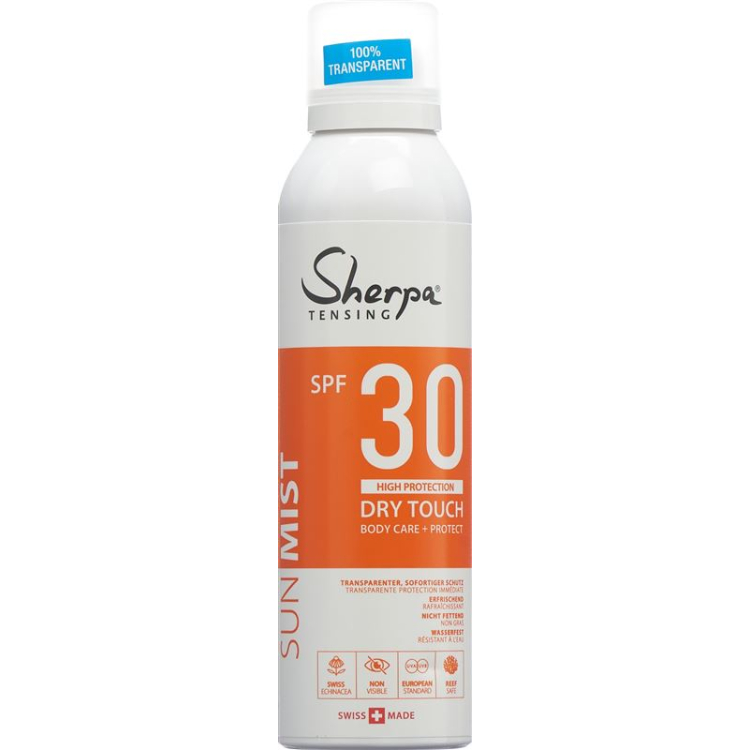 SHERPA TENSING Mist Onzichtbaar SPF 30 200 ml