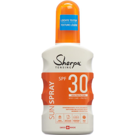 SHERPA TENSING zonnespray SPF 30 175 ml