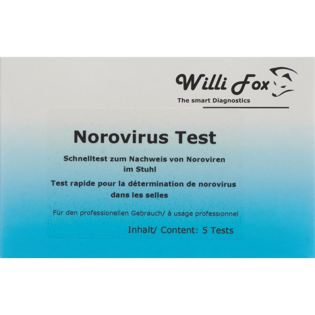 Willi Fox norovirus stool test 5 pcs