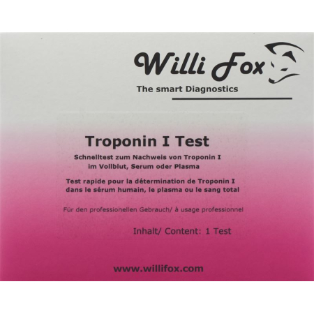 Willi Fox Troponin I Test 5 Stk