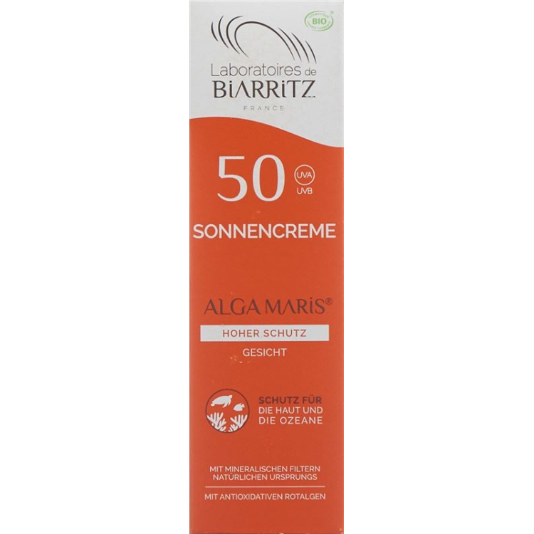 BIARRITZ Sonnencreme Gesicht LSF50 või parfüüm