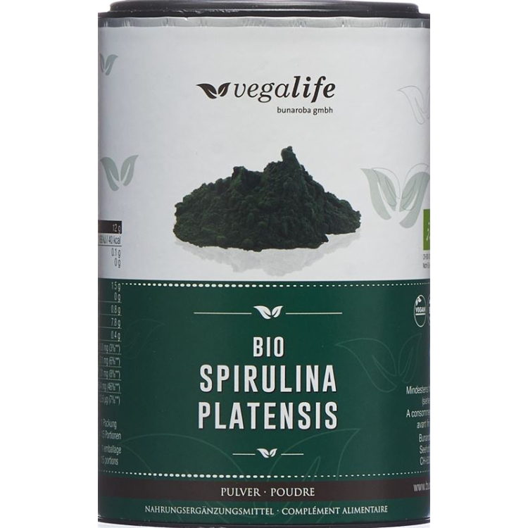 Vegalife Spirulina powder Ds 175 g