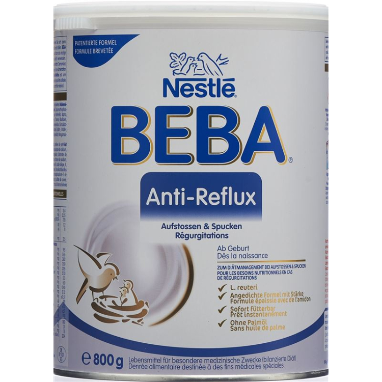 Beba Antireflusso ab Geburt Ds 800 g