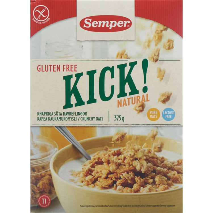 Semper Müesli Kick glutensiz 375 q