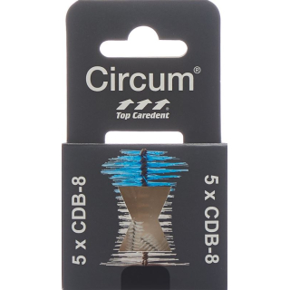 Top Caredent Circum 8 CDB-8 μεσοδόντιο βουρτσάκι μαύρο >2,3mm