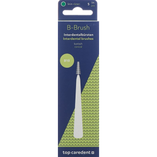 Top Caredent B10 IDBG-GK interdental brush green conical >1.6m