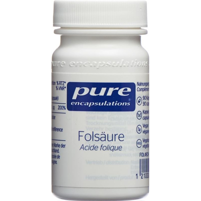 PURE Folsäure қақпақтары