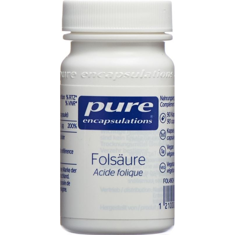 PURE Folsäure Qapaqları