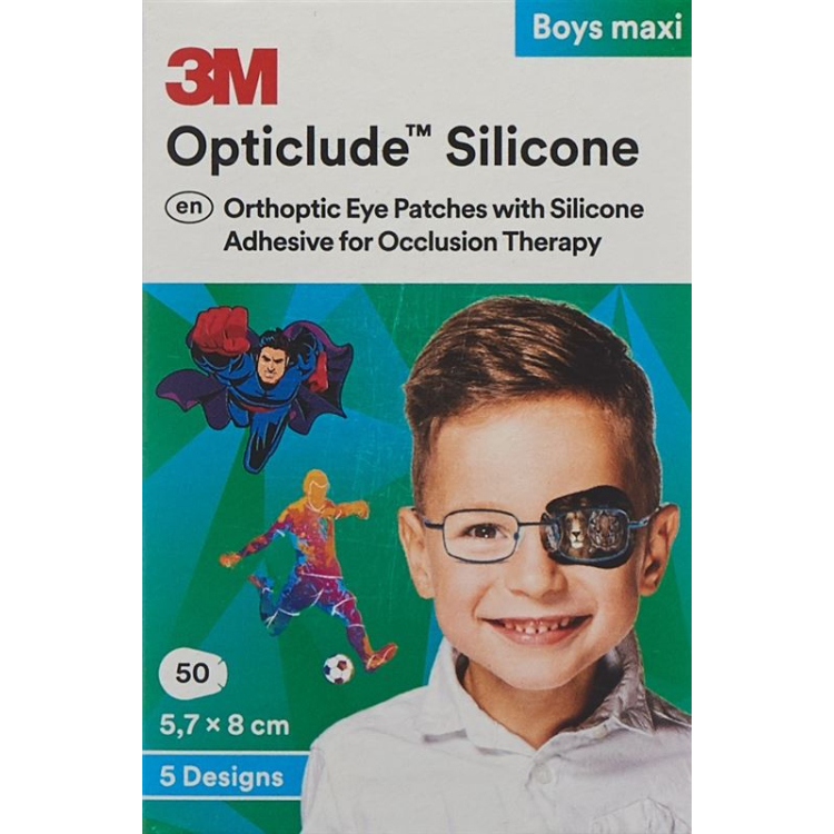 3M OPTICLUDE Sil Augenv 5.7x8cm Maxi Bo (n)