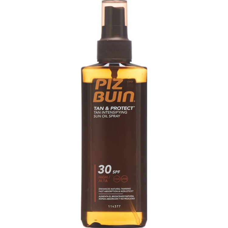 Piz Buin Tan & Protect Sun Oelspray SF30 150 מ"ל