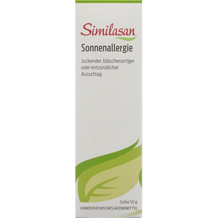 Similasan Sonnenallergie Salbe 50 גרם