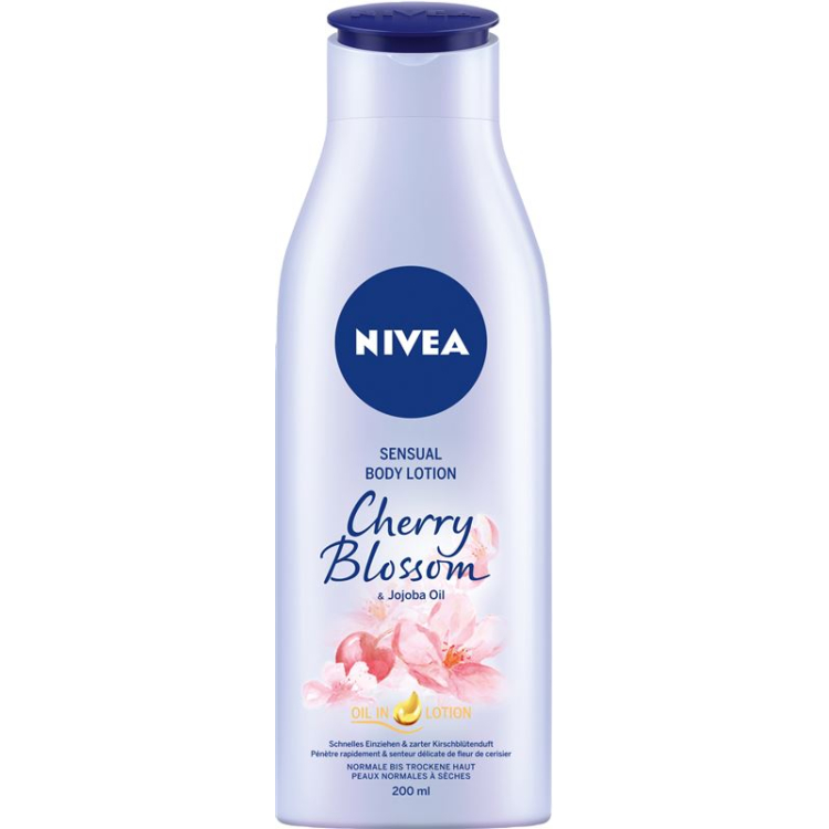 Nivea Sensual Body Lotion Cherry & Jojoba Oil 200 ml