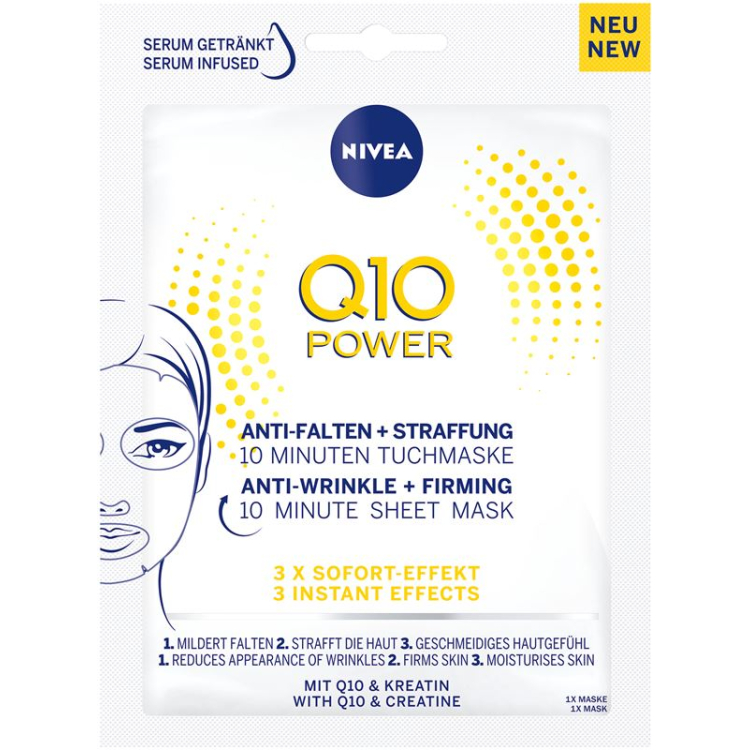 Nivea Q10 Anti-Wrinkle Power Cloth Mask