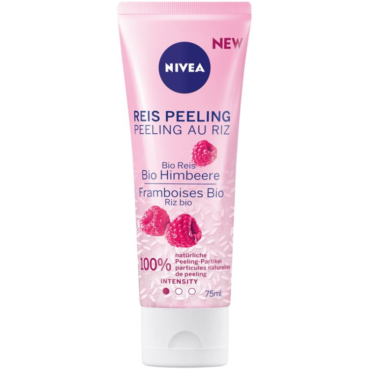 Nivea Rice Raspberry Organic peeling 75 ml