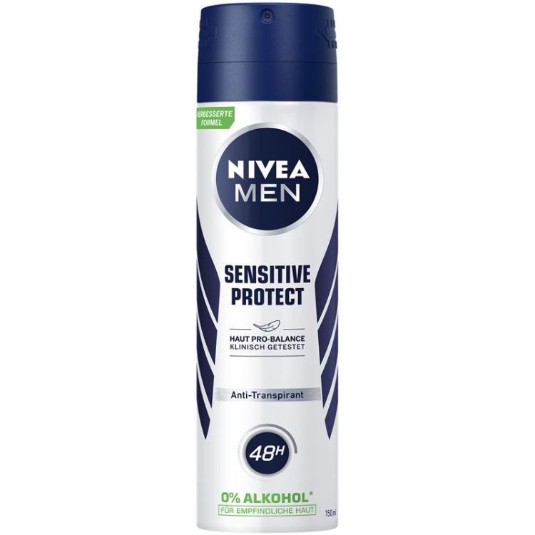 Nivea Men Sensitive Protect Antiperspirant Spray (new) 150 ml