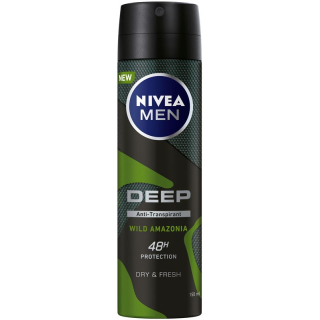 Nivea Men Deep Deo Aero Wild Amazonia Spray 150 ml