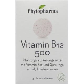 Phytopharma vitamin b12 lutschtabl 500 mcg