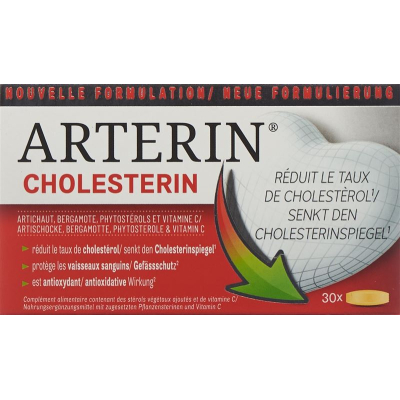 Arterin kolesterin tabell 30 stk