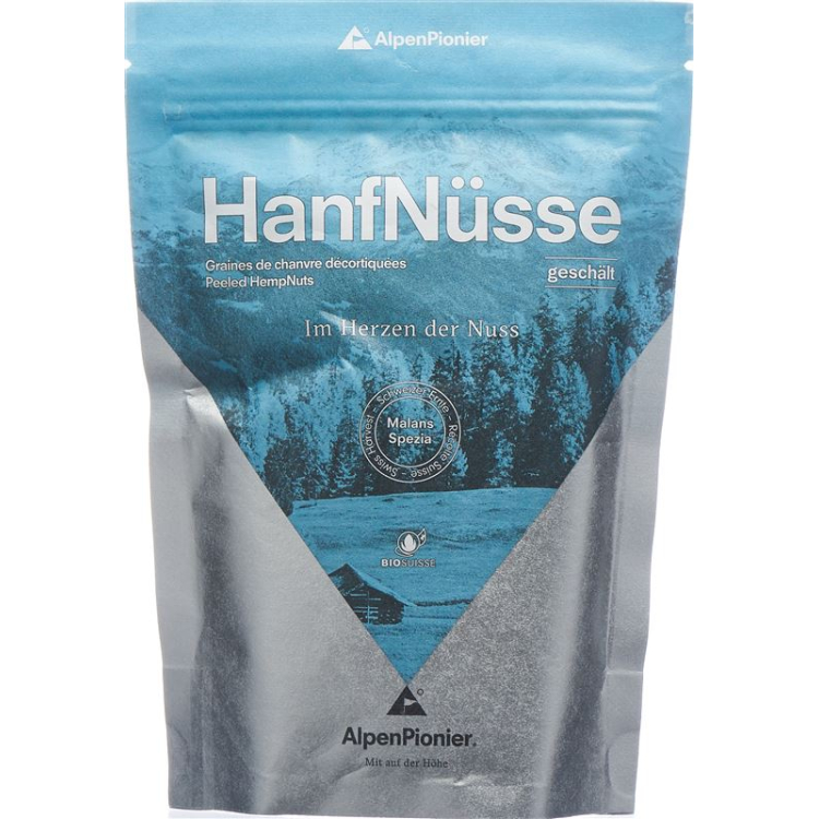 AlpenPionier HanfNüsse geschält BioSuisse Btl 150 g