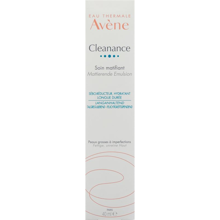 Avene Cleanance Mattierende Эмульсия 3 1 фл 40 мл