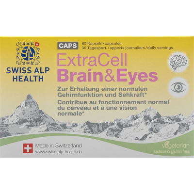 Extra Cell Brain and Eyes Kaps Vegetarisch 60 Stk