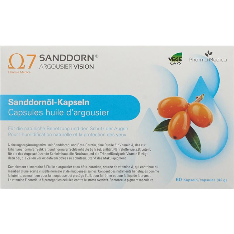 SANDDORN ARGOUSIER Tầm nhìn Sanddornöl Kaps