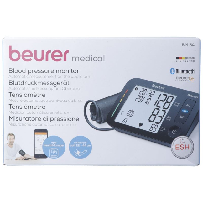 Beurer BM 54 Bluetooth blood pressure monitor