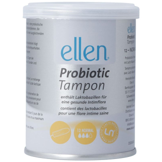 ellen normal probiotic tampon 12 pcs
