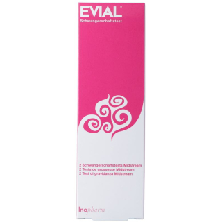Evial Pregnancy Test Midstream 2 pc