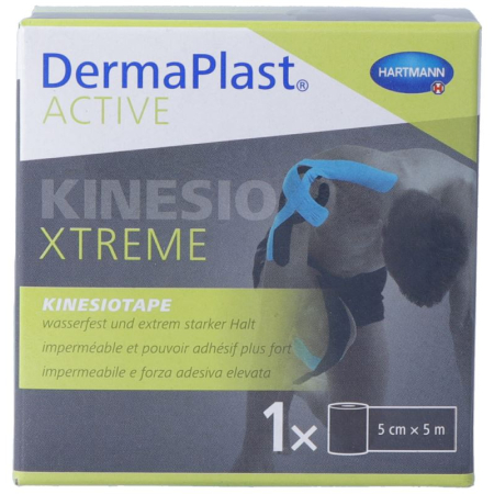 DermaPlast Active Kinesiotape Xtreme 5cmx5m black