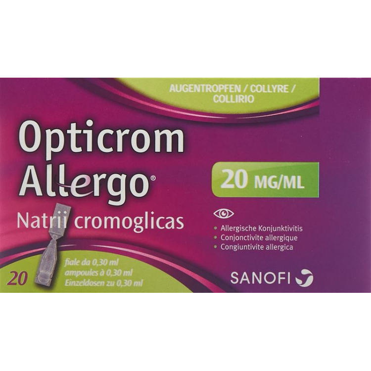 Opticrom Allergo Gd Opht 40 모노도스 0.35ml