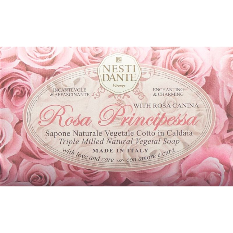 Nesti Dante Tvål Rose Principessa 150 g