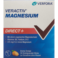 Veractiv Magnezium Direct+ Stick 60 Stk