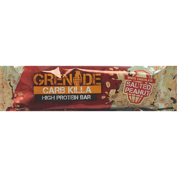 GRENADE Carb Killa Bars ホワイトチョコソルテッドペ