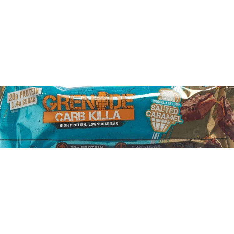 GRENADE Carb Killa Bars Choco Chip Salted Car