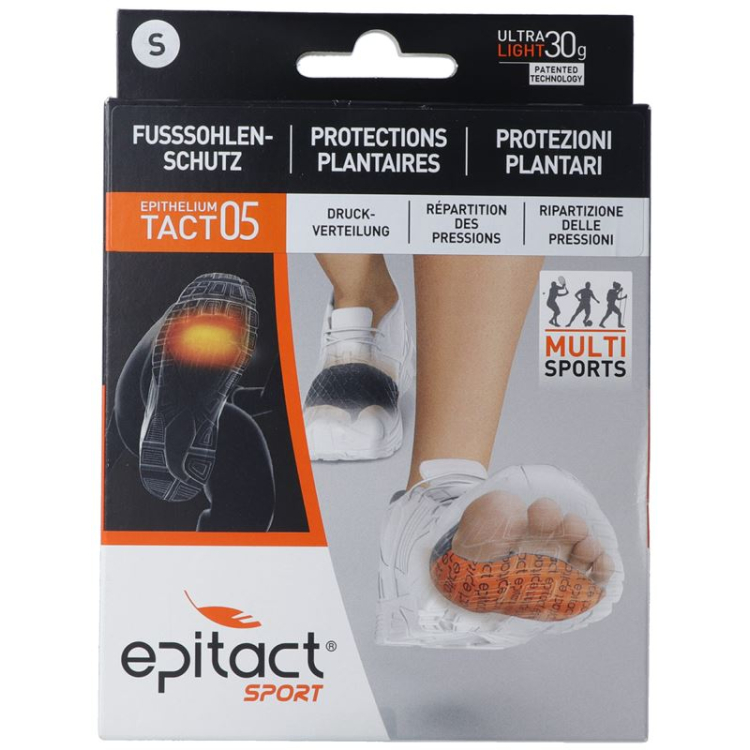 Epitact Sport voetbescherming S <22,5cm 1 paar