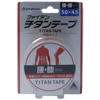 Phiten Aquatitan Tape 5cmx4.5m elastisch EU
