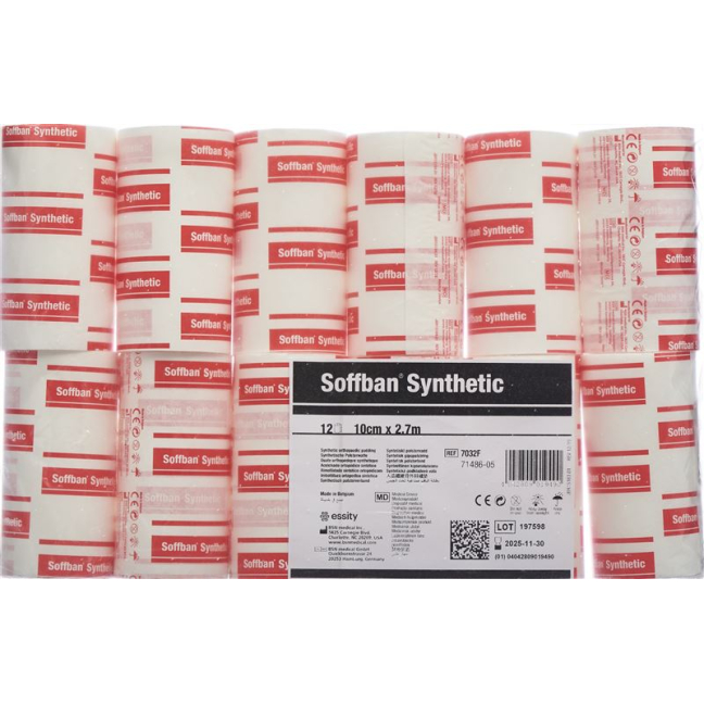 Soffban Synthetic Polsterwatte 10cmx2,7m Box 12 Stk