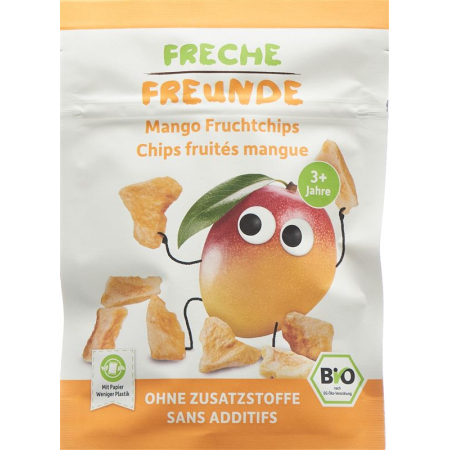 Naughty Friends Mango Fruit Crisps - Healthy and Delicious Snacks from Switzerland