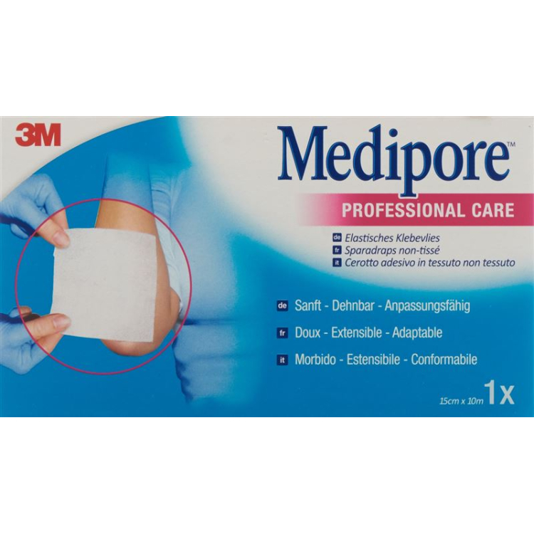 3M Medipore Fixationsvlies Liner Rolle 15cmx10m